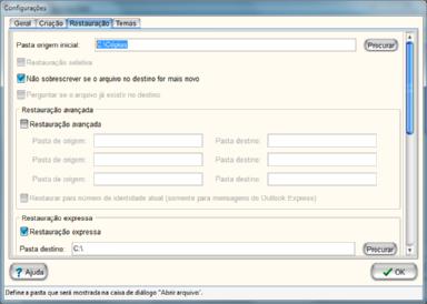 Config - Restaurar 1